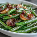 Roasted Garlic Green Beans