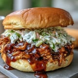 Pulled BBQ Chicken Sandwiches