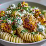 Elote Corn Pasta with Cotija