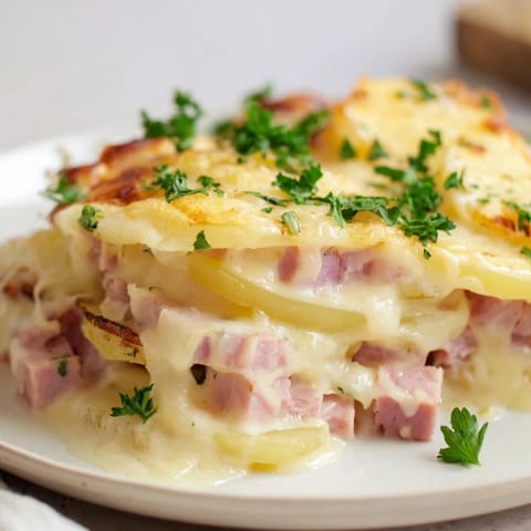 Scalloped Potatoes with Ham