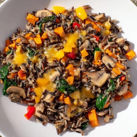 Wild Rice Casserole Hearty