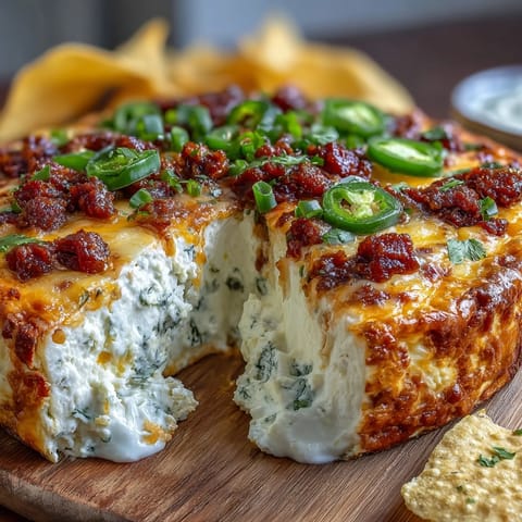 Festive Cinco de Mayo Loaded Queso Dip with spicy chorizo and fresh pico de gallo, perfect for parties and celebrations.