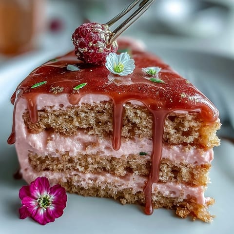 Bridal Shower Rosé Velvet Cake glistening with elegant edible gold drip.