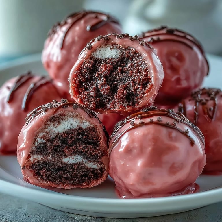 Sweet Oreo Truffle Balls arranged on a marble countertop, perfect for parties and garnished with edible pearls.