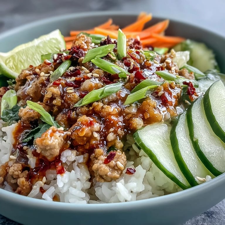 Lime wedges and sesame seeds garnish these vibrant bowls, perfect for a quick, flavorful Asian-inspired weeknight dinner.